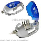 Carabiner Screwdriver With Flashlight