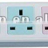 6 Way UK Standard Extension Socket