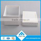 Foldable Magnetic Closure Paper Plastic Clear Box Macaron Packaging