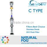 Green House Climate Control Flower Growing Nickel Brass Mist Fog Nozzle thumbnail-2