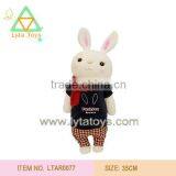 Plush Carton Rabbit Toy With Dress thumbnail-1