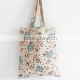Flowers and Leaves Pastoral Wind Canvas Bag thumbnail-3
