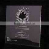 Custom Plexiglass Banquet Invitation Card 2014