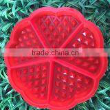 4 Cavity Waffles Cake Chocolate Silicone Mold Baking Mould Pan Bubble Waffle thumbnail-6