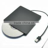 External USB 2.0 Ultra Slim DVD/CD RW Combo Burner Player DVD RW SLIM Drive NEW thumbnail-1