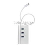 High Performance 3-port Type c Usb 3.1 Hub With PD Chipset, and 14.5V, 2A Type c Power Charging for Macbook thumbnail-5