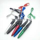 Hanger Promotion Ball Pen With Cap Retractable thumbnail-2