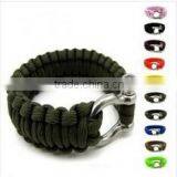 U Umbrella Rope Bracelet Outdoor Survival Bracelet Quick Release Seven Core Umbrella Rope Survival Bracelet Emergency Escape Rop thumbnail-3