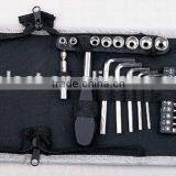 27pcs Combination Repairing Hand Tool Set, Kraft Folding Tool Kit Bag thumbnail-2