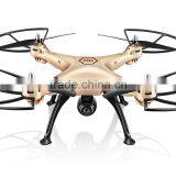 Dropshipping Syma X8HC 4CH RC Drone Quadcopter With RTF-Gold/Barometer Set Height / 2.0MP Camera / 3D Rollover / 6 Axis Gyro