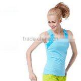 Fitness Womens Gym Tank Running Dry Fit Sports Singlet Training Vest 100% Polyester Sublimation Tank Top Women Coolmax Tank Tops thumbnail-3