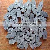 Good Manufacturer of Tungsten Carbide Brazed Tips in China With Good Quality