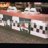 2016 Hot Saleing Long Round Reception Desk Modern Salon Reception Desk Curved Reception Desk thumbnail-3