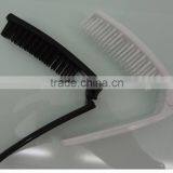 Hotel Travel Used Disposable Foldable White and Black Plastic Comb thumbnail-1