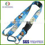 Cheap Custom Dye Sublimation Anime Lanyard Keychains thumbnail-4