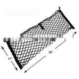 Black Mesh Net Hammock Cargo Storage Mesh Storage Net Trunk Cargo Organizer Cargo Net thumbnail-3