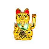Plastic Fortune Cat Maneki Neko Waving Lucky Cat thumbnail-1