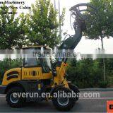 Everun ER20 CE Approved Wheel Loader With Log Grapple thumbnail-3
