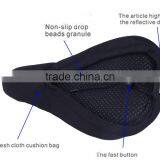 Bike Seat Cover 3D Memory Sponge Saddle Anti-slip Air-permeable Pad Cycling Cushion With Reflective Stripe Bicycle Accessories thumbnail-6