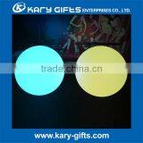 Rechargeable floating hanging led plastic ball light