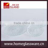 Wholesale 2016 Hotsale Diamond Engraved Crystal Glass Plate thumbnail-1