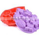 Animal Cake Soap Silicone Mold Baking Pan(Lady Bugs,Butterflies,Bees and Dragonflies) thumbnail-3