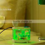 Creative Desktop Micro Landscape Aquarium Lighting Household USB Ultrasonic Atomizing Air Humidifier thumbnail-5