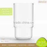 Mouthblown Pyrex Glass Tumbler With Round Bottom thumbnail-4