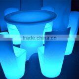 Hot Sale PE Battery Power Night Club Lighting Illuminated Led Table/led Commercial Hot Pot Table thumbnail-2