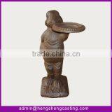 Antique Cast Iron Decoration Candlestick thumbnail-1