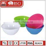 Whole sales unbreakable food grade product as requird size Plastic Salad Bowl