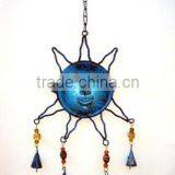 Decorative Blue Sun Face Bell Hangings for Wall & Door thumbnail-1