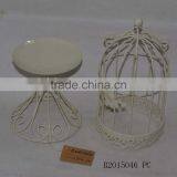 White Round Wire Led Candle Lamp thumbnail-2