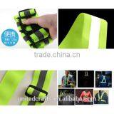 Night Running Cycling Working Safe Elastic Reflective Belt Vest Waistcoat Strap thumbnail-3