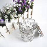 Diamond Glass Caviar Canning Jar With Lid thumbnail-3