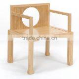 Dining Room Furniture Type Bamboo 4 Pcs Chair Formal Dining Set thumbnail-3