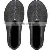 high quality new design wool felt winter home slipper for man woman child import china OEM ODM