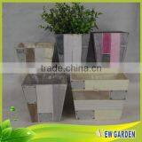 Advanced Materials Unique Sturdy Handmade Wooden Wall Basket thumbnail-1