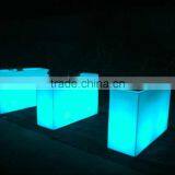 L60'' * W20'' *H40'' LED Lighted Flower Vase Planter Pot With Rechargeable Battery thumbnail-3