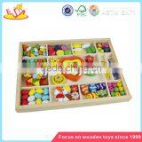 Wholesale DIY Intelligent Wooden Beads Box Toy Colorful Kids Wooden Beads Box Toy W11E011 thumbnail-4