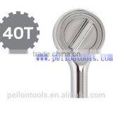 Carbon Steel Handle Wrench 3/4 '' Drive x 17'' Round Head Ratchet Combination Wrench thumbnail-4