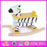 2015 Good Quality Wooden Kids Rocking Horse,Funny Wooden Hobby Rocking Horse Toy,Rocking Horse Toy Funny Baby Plush Toy W16D014 thumbnail-4