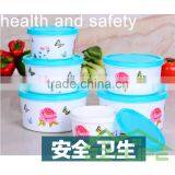 BPA Free Microwave Safe Food Grade Plastic Kitchen Food Storage Containers 3 Pcs/set thumbnail-3