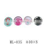 D30*5mm Tin Bagde thumbnail-1