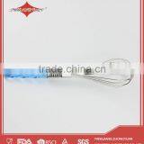 10" Full Stainless Steel Whisk Manual Rotary Wire Egg Beater thumbnail-6