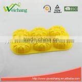 WCJB2738 Silicone Flower Shape Cake Molds Candy Mold & Ice Cube DIY Baking Trays Chocolate Jelly Pan thumbnail-3