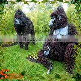 2017 Top Sale Can be Customized for Gardens Artificial Topiary Animal Artificial Topiary Ball thumbnail-1