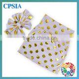 New Vintage Baby Girls Denim Wrap Cotton Pencil Skirts Short Polka Dot Pattern Skirts New Design Children's Skirt thumbnail-1