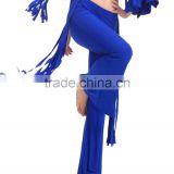 Wholesale cheap ladies fashion belly dance pants with tassel