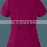 Anatomy Scrubs Modern Fit Mock Wrap Tops thumbnail-3